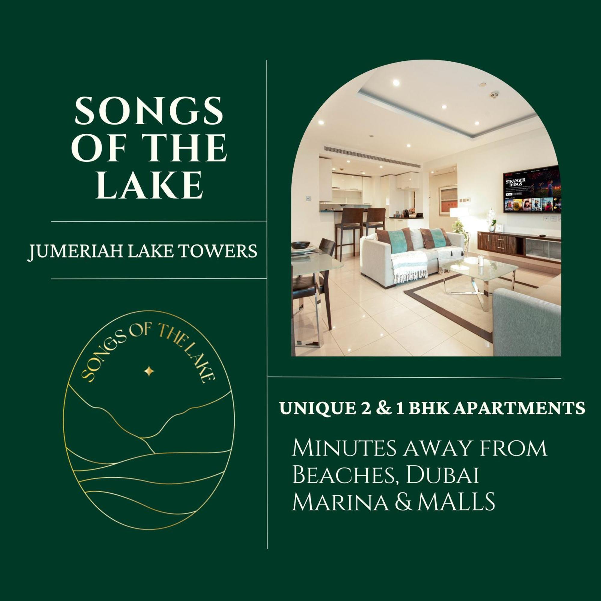Songs Of The Lake By Lagom - Bonnington Apartment Jumeirah Lake Towers, Dubai Exterior foto